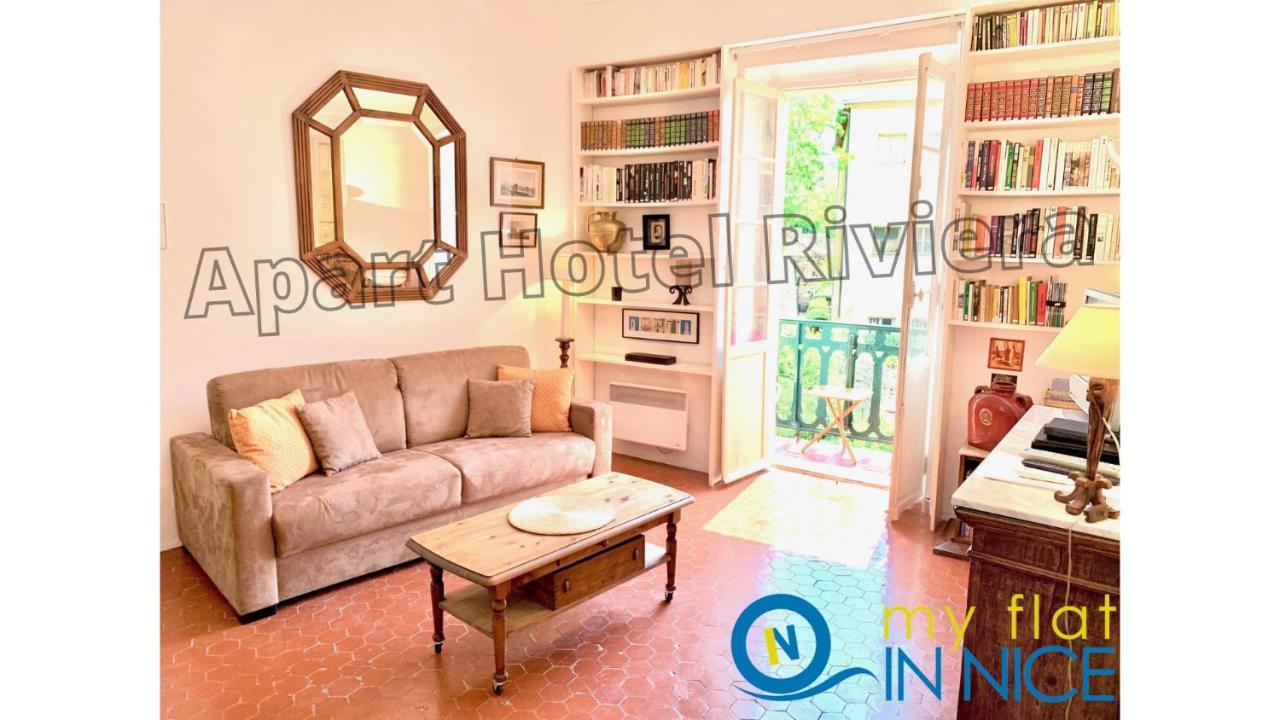 Aparthotel Riviera - Balcon Honore 1 - Old Town - 5 Mn Promenade Des Anglais Et Plage - Charme Absolu - Appartement 2 Pieces Avec Balcon Ac - Vue Mer Et Ville Ницца Экстерьер фото