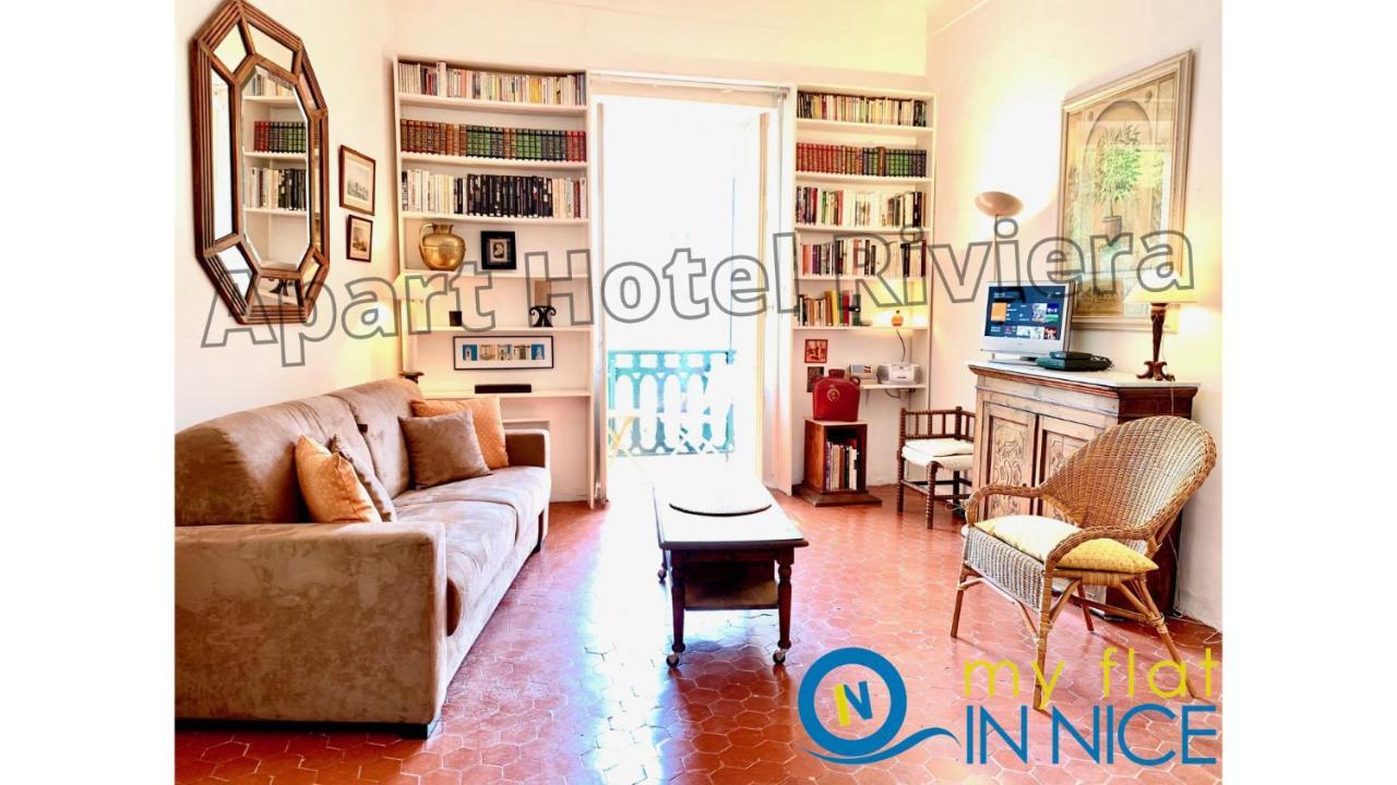 Aparthotel Riviera - Balcon Honore 1 - Old Town - 5 Mn Promenade Des Anglais Et Plage - Charme Absolu - Appartement 2 Pieces Avec Balcon Ac - Vue Mer Et Ville Ницца Экстерьер фото