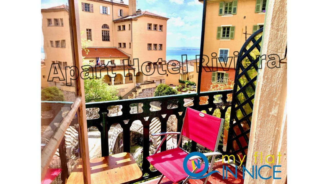 Aparthotel Riviera - Balcon Honore 1 - Old Town - 5 Mn Promenade Des Anglais Et Plage - Charme Absolu - Appartement 2 Pieces Avec Balcon Ac - Vue Mer Et Ville Ницца Экстерьер фото