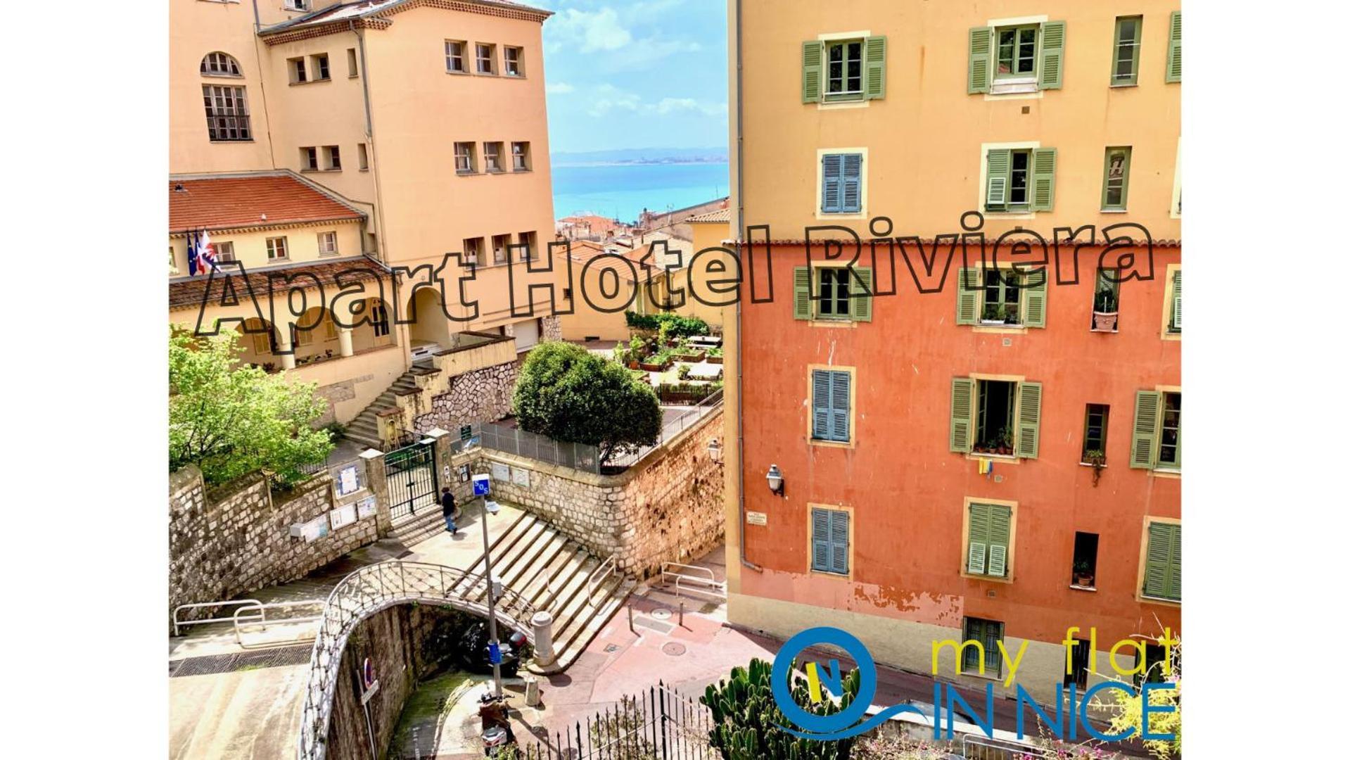 Aparthotel Riviera - Balcon Honore 1 - Old Town - 5 Mn Promenade Des Anglais Et Plage - Charme Absolu - Appartement 2 Pieces Avec Balcon Ac - Vue Mer Et Ville Ницца Экстерьер фото